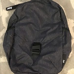 EUC Heather Gray Black Aer Go Pack Backpack